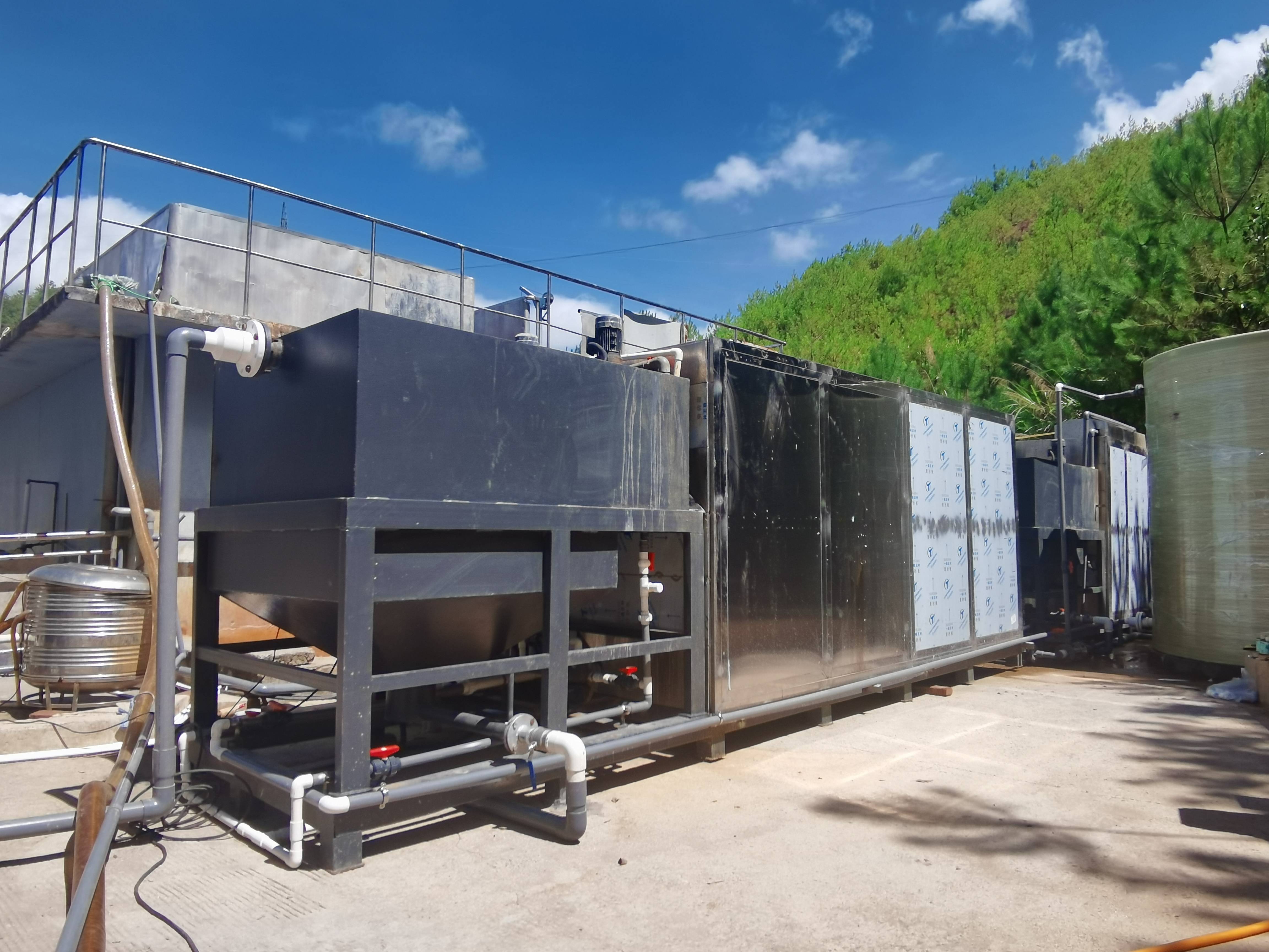 某某縣垃圾填埋場垃圾滲濾液處理能力100噸項